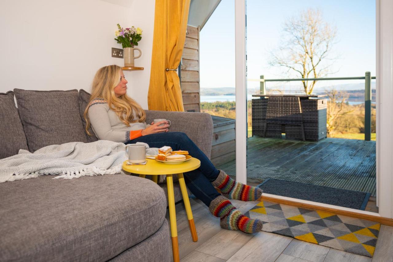 Bonnie Barns - Adults Only Luxury Lodges With Hot Tubs Luss Zewnętrze zdjęcie