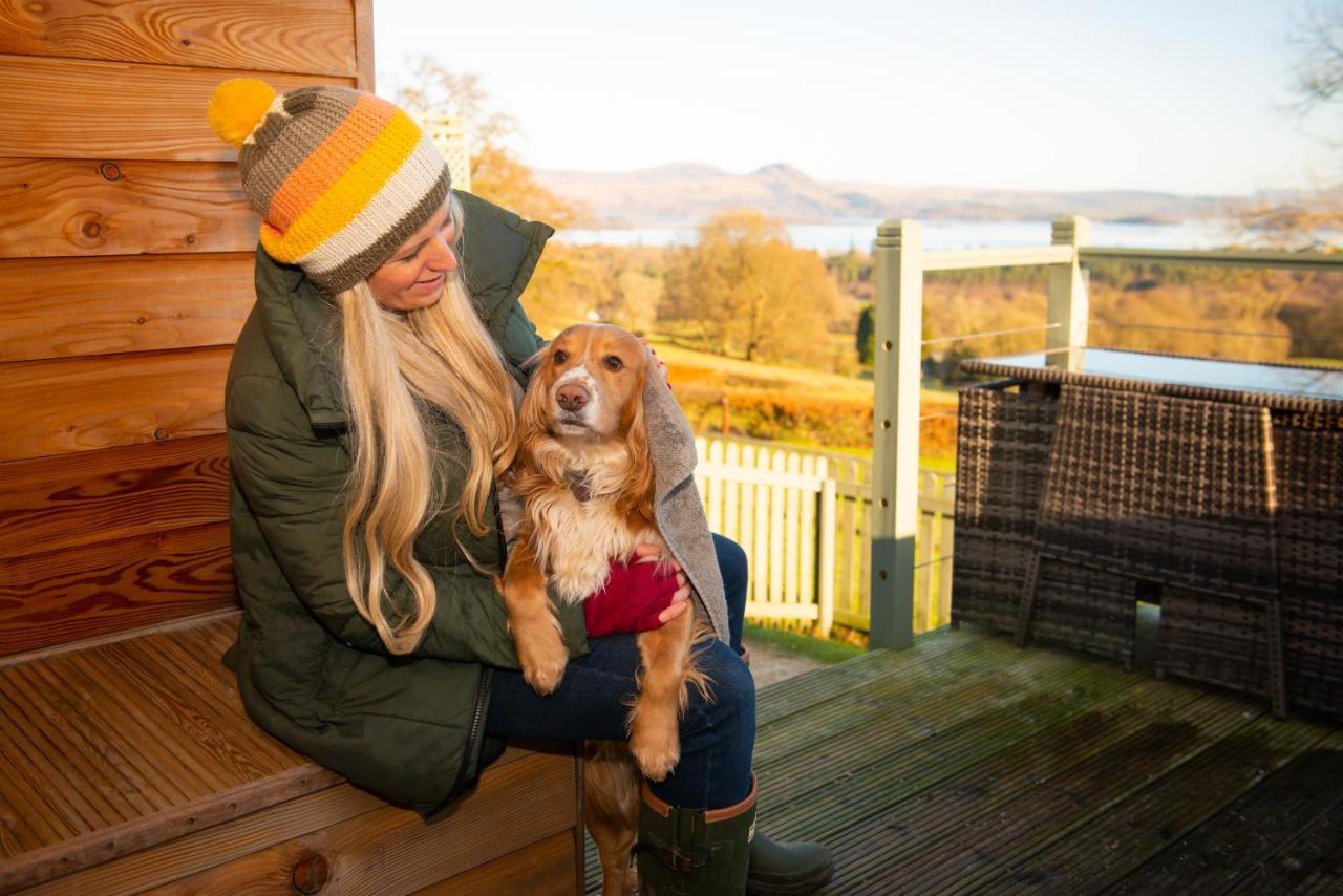 Bonnie Barns - Adults Only Luxury Lodges With Hot Tubs Luss Zewnętrze zdjęcie