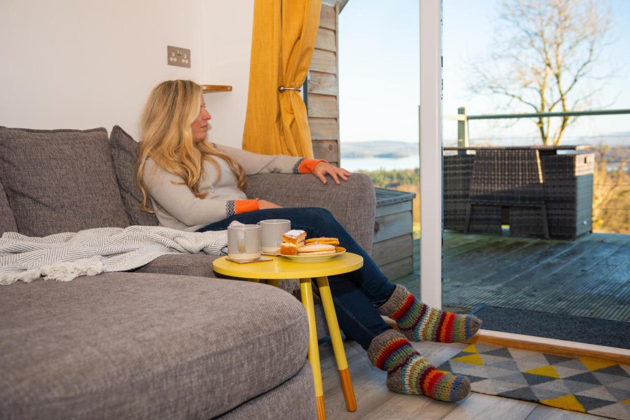 Bonnie Barns - Adults Only Luxury Lodges With Hot Tubs Luss Zewnętrze zdjęcie