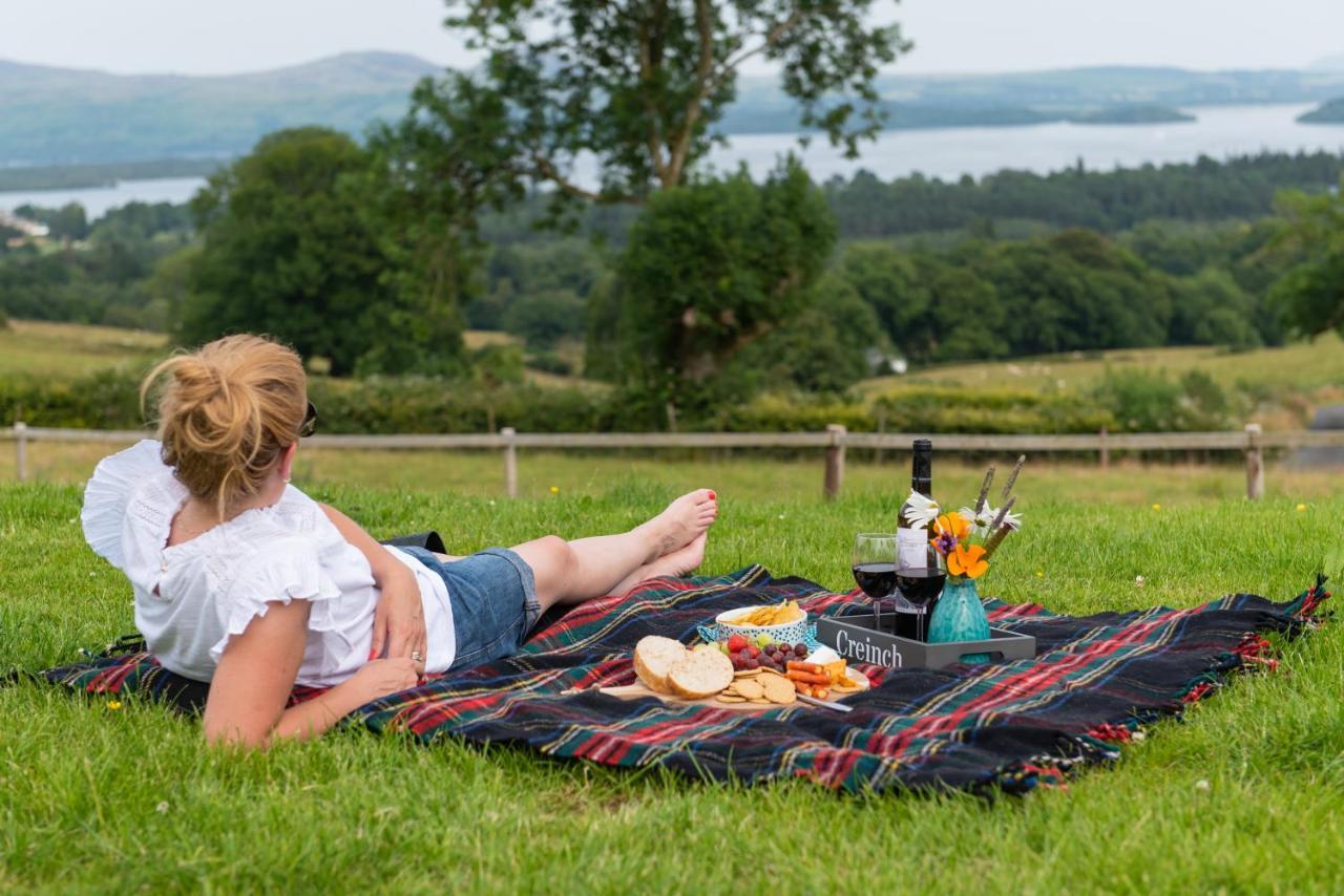 Bonnie Barns - Adults Only Luxury Lodges With Hot Tubs Luss Zewnętrze zdjęcie