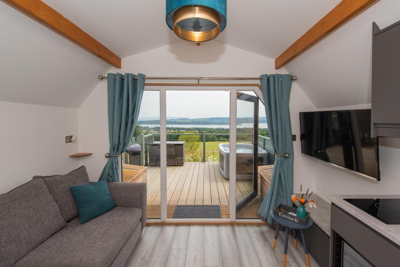 Bonnie Barns - Adults Only Luxury Lodges With Hot Tubs Luss Zewnętrze zdjęcie